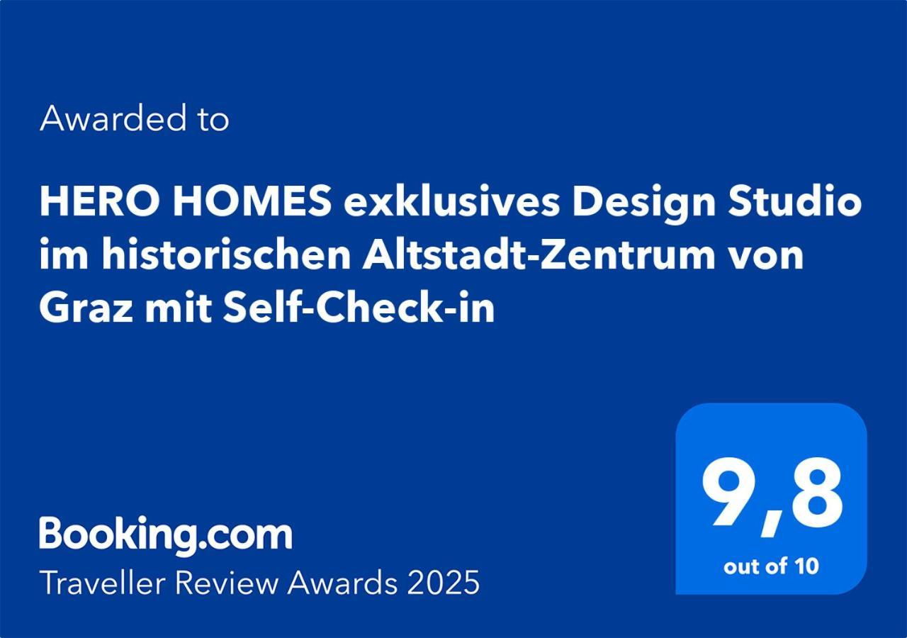 Boho Design Studio - Historic City Center With Free Parking & Aircon By Hero Homes 그라츠 외부 사진